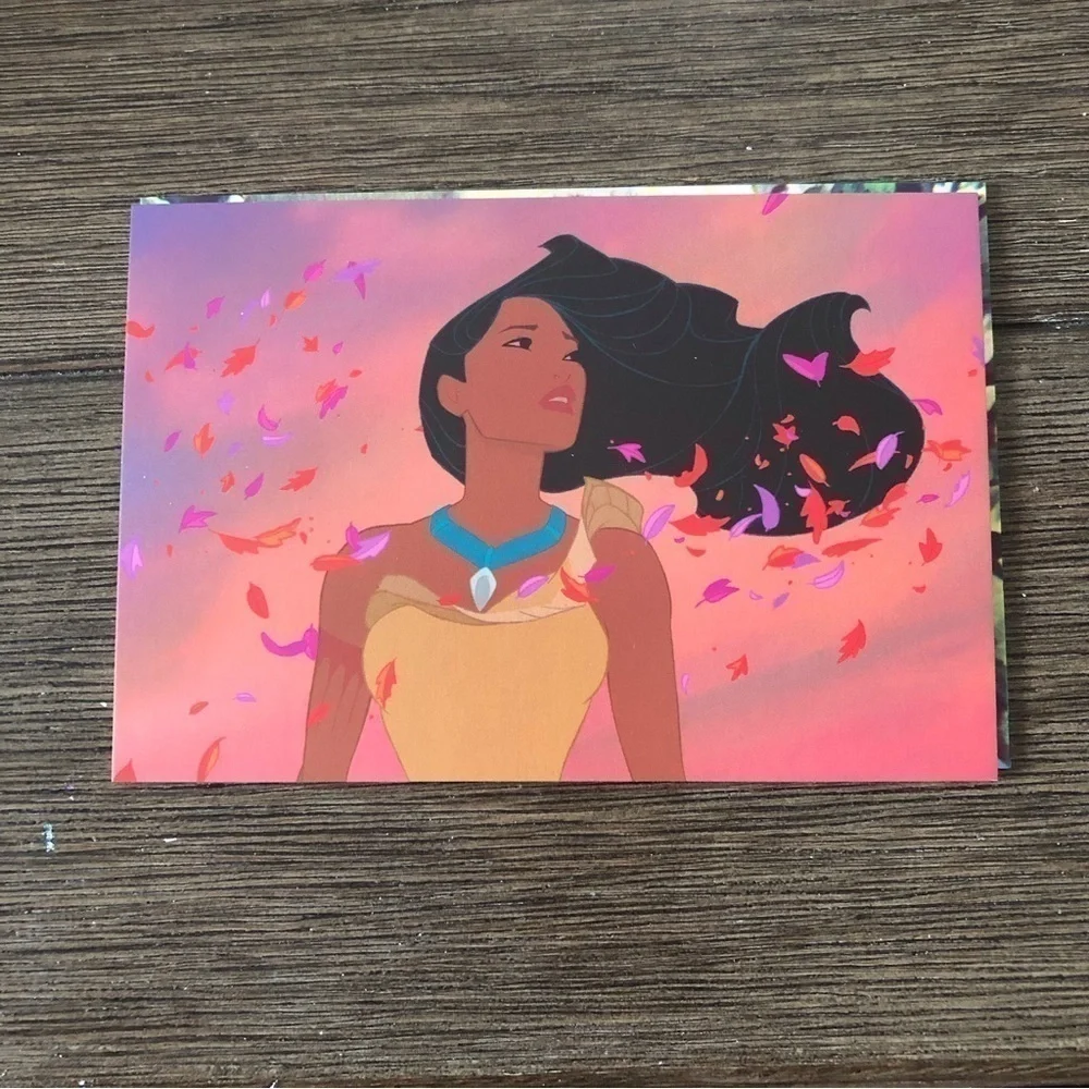 Disney 100 Years Postcards: Pocahontas and Snow White and the Seven Dwarfs